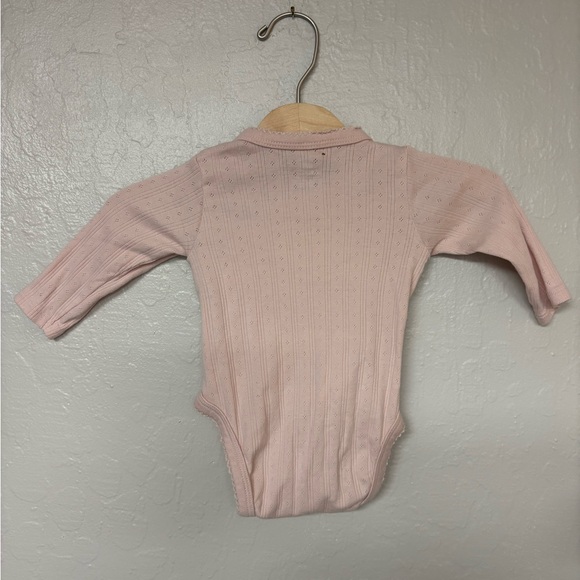 $7 ADD ON h&m pointelle kimono style‎ bodysuit 3M Zara Mini Boden Little Co. - Picture 3 of 3